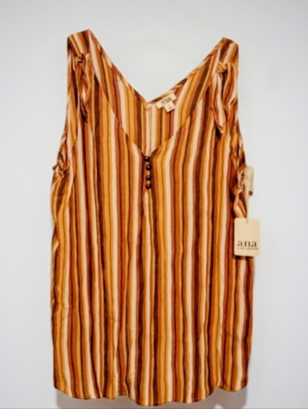 SUMMER SALE! NEW a.n.a. Striped Blouse - NWT
